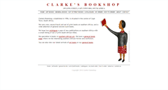 Desktop Screenshot of clarkesbooks.co.za